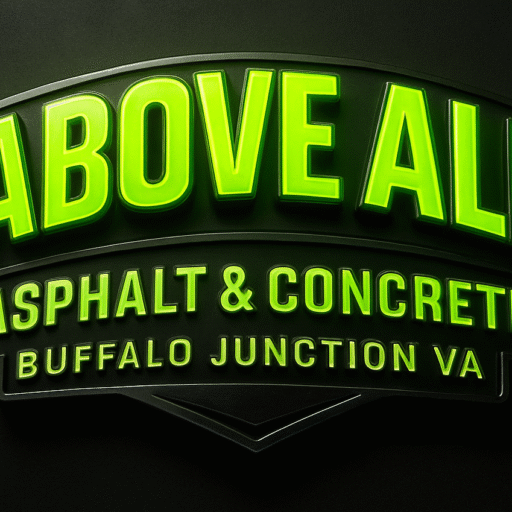 ABOVE ALL Asphalt & Concrete logo
